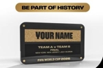 159美元！FIFA推出新收费项目：名字印在世界杯决赛地毯+还可收藏